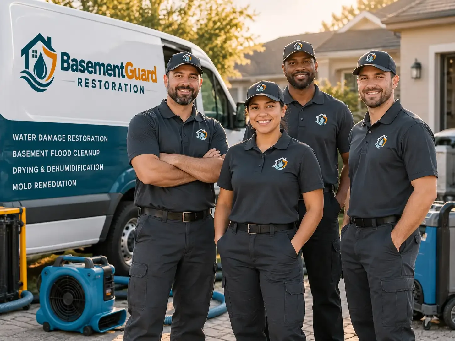 Basement Water Damage Restoration company in Cooks, MI